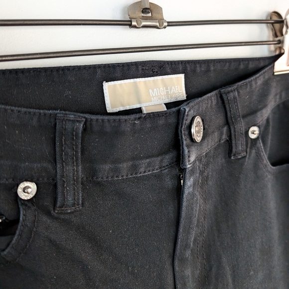 Michael Kors Flare Black Pants In Size 8 - Picture 3 of 7